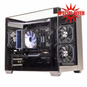 PC | AMD Ryzen 7 5700X | RX 9060 XT | 32GB DDR4 3600MHz | 1TB NVMe SSD | 600W 80+ Bronze PSU | ARGB Case | Wi-Fi | Windows 11 Home