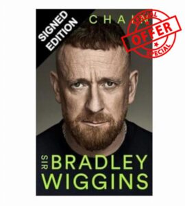 SIGNED Bradley Wiggins Book The Chain & Certificate of Authenticity Memorabilia Autograph Auto