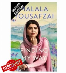 SIGNED Malala Yousafzai Book Finding My Way & Certificate of Authenticity Memorabilia Autograph Auto