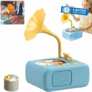 Kids Phonograph with 99 Cards