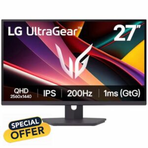 LG UltraGear G6 27G610A Gaming Monitor - QHD 1440p IPS 27 Inch