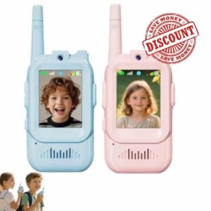 2PCS Kidocom - Video Walkie Talkies