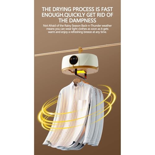 PortableDryer with Remote Control for Apartment