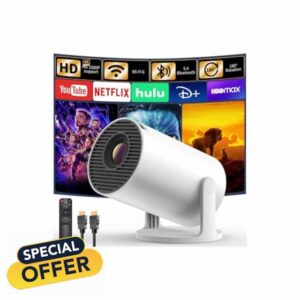 Yoton Y4 TV Projector for Bedroom with WiFi