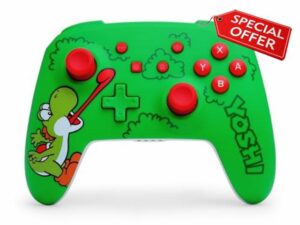 PowerA Wireless Controller for Nintendo Switch - Hungry Yoshi