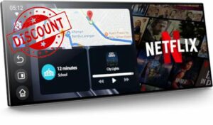 LAMTTO Carplay Screen with YouTube Net-flix TikTok