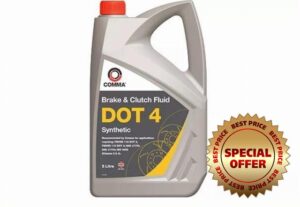 COMMA BF45L DOT4 Brake Fluid 5L 5 Litres Automotive Braking Service OE Quality