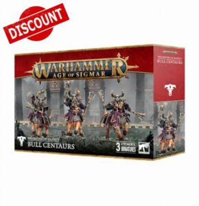 Games Workshop - Warhammer - Age of Sigmar - Helsmiths Of Hashut: Bull Centaurs/Anointed Sentinels.
