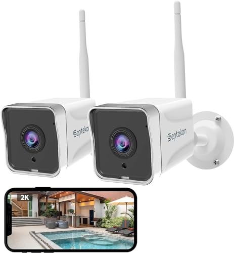2K CCTV Camera Wireless WiFi