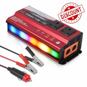 2000W Power Inverter 12V to 240V AC Car Converter
