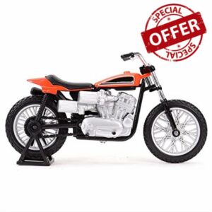TYNBV Motorbike Collectible Model Motorcycle Toys Collection For Harley XR750 1972 Die Cast Vehicles Birthday Gift 1/18