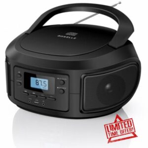 Roxelle Portable CD Player with Bluetooth