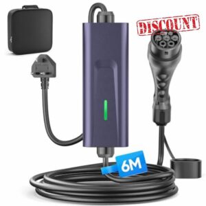 EV Charger Type 2 to 3 Pin Plug