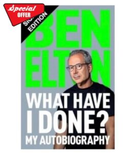 SIGNED Ben Elton Book What Have I Done & Certificate of Authenticity Memorabilia Autograph Auto