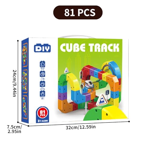 DIY Cube Track Building Set