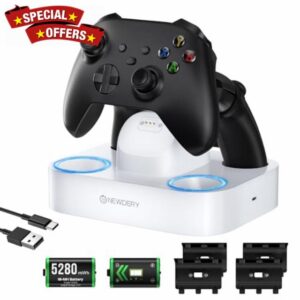 NEWDERY Controller Charger Station for Xbox