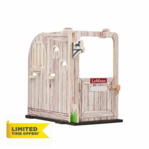 LeMieux Toy Pony Wooden Stable Set - Perfect to Store LeMieux Toy Pony & Accessories - Suitable for Ages 3+