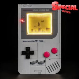 BRIKSMAX 2.0 Light Kit Compatible with Lego Super Mario Game Boy 0 Building Sets- LED Lighting Kits (Accessories Only)