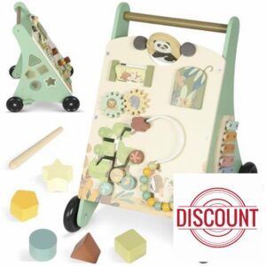 AIYAPLAY Wooden Baby Walker
