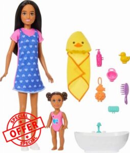 Barbie Skipper Babysitters Inc. Playset with Brunette Doll