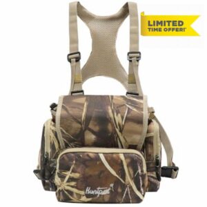 HUNTPAL Binocular Harness Chest Pack with Rangefinder Pocket