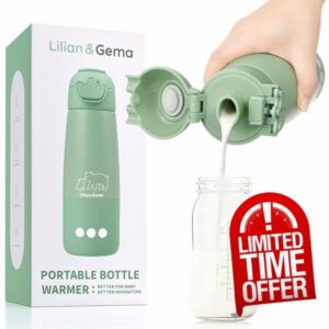 Lilian&Gema Portable Bottle Warmer for Travel