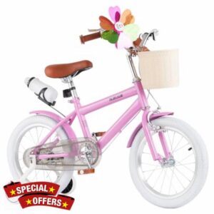 16 & 20 Inch Girls Bike with Dual Brakes
