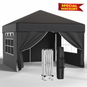 JUMMICO Pop Up Gazebo with Sides