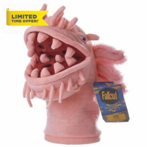 Numskull Amazon Exclusive Fallout TV Gulper Hand Puppet – Official Plush Collectible from Fallout TV Series – Cosplay Display Soft Toy for Adults and Kids