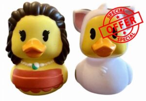 Just Play Rubber Duck Duckalooz 2 Pack [Moana & Pua]