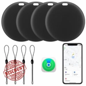 [Apple MFi Certified] LBPRT Airtag Tracker 4 Pack