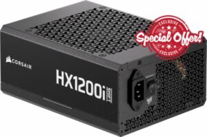 CORSAIR HX1200i SHIFT Fully Modular ATX Power Supply – Built-in iCUE LINK System Hub
