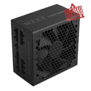 NZXT C750 Gold Core - 750W ATX 3.1 Power Supply - 80 PLUS Gold - Cybenetics Platinum - Fully Modular - PCIe 5.1 300W 12V-2x6 - Zero RPM Fan - 105°C Capacitors - Black