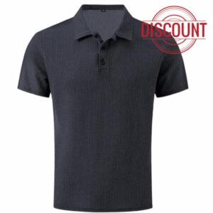 Breeze Shirts for Men Ultra Comfortable Polo Shirt Textured Breathable