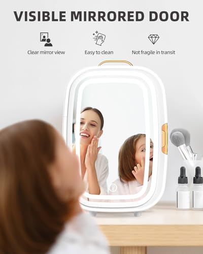 Beauty Fridges AC+12V DC Small Fridges for Skincare