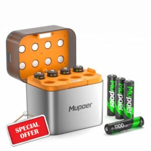 AAA Rechargeable Batteries with Charger