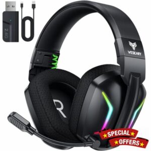 Wireless Gaming Headset for PS5
