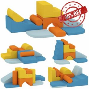 AIYAPLAY 9-Piece Soft Play Set