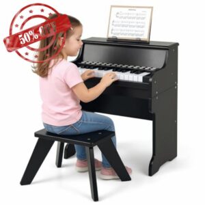 Maxmass 25 Key Kids Piano and Stool
