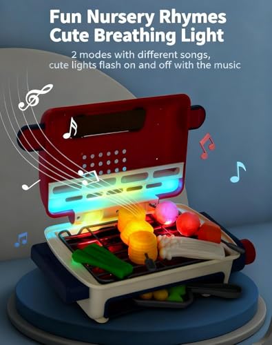 Educational Play Set Foods Cooking Gift For Birthday