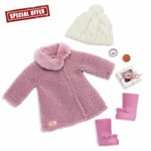 Our G Deluxe Sherpa Coat Wonderfully Warm Doll Outfit