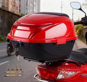 Garvee Motorcycle Top Box with 32l Volume