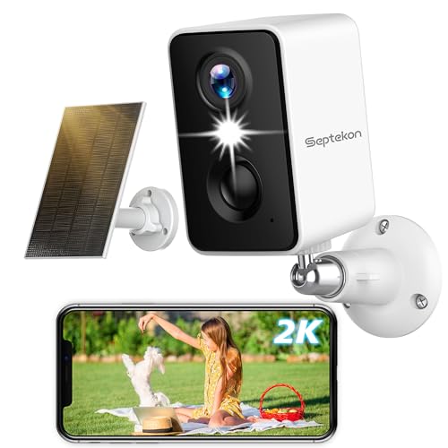 Flood Light WiFi Battery Camera with Solar Panel