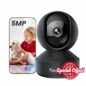 Reolink WiFi Security Camera Indoor 5MP Pan Tilt