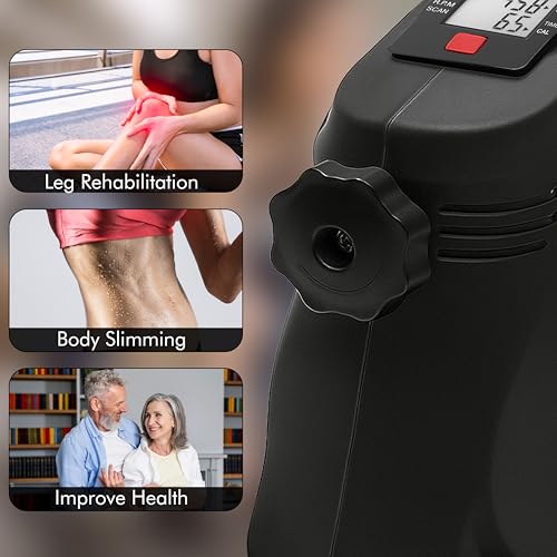 Pedal Sit Down Under Desk Bike for Leg Arm Foot