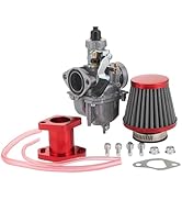 WOOSTAR 10mm Side View Mirrors Replacement for 50cc 70cc 110cc 125cc 150cc 200cc 250cc Scooter Mo...