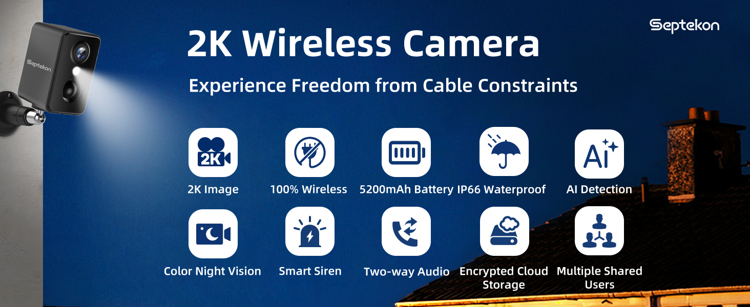 Solar Security camera 2k image