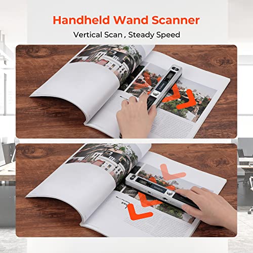 Photo Scanner for A4 Documents Pictures Pages Texts in 900 DPI