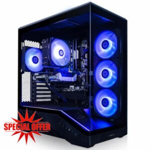 ADMI Gaming PC - AMD Ryzen 7 5700X - NVIDIA RTX 5060 8GB GDDR7-32GB DDR4-1TB NVMe - WIFI - Lian Li Vector V100 Case (Black) Case - Windows 11