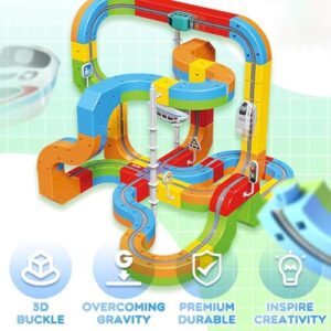 Magnetic Train Track Set for Kids